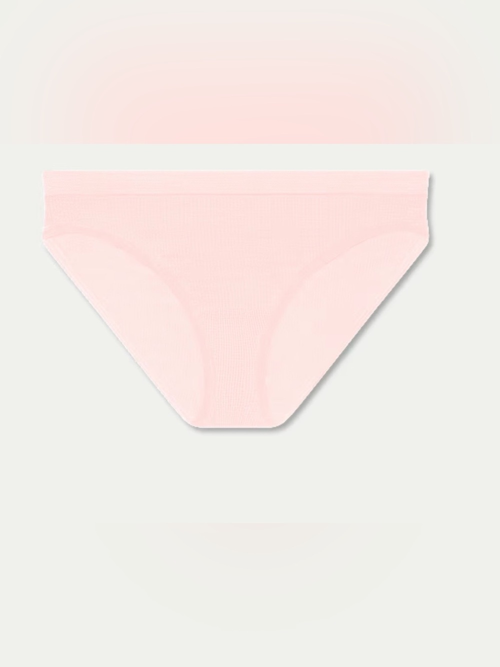 NWT Bombas Women’s Ribbed Seamless Bikini Underwear -baby pink